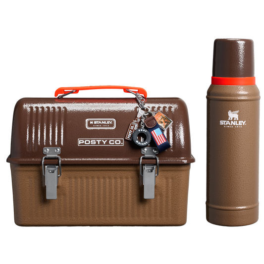 The Post Malone x Stanley Legendary Classic Bottle and Lunch Box Set Fresh STANLEY666-174